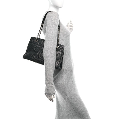 Chanel Caviar Quilted Timeless CC Soft Tote Black 2 of 11