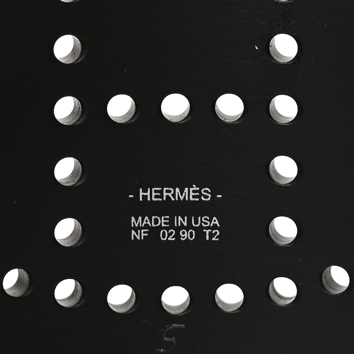 Hermes Aluminium Evelyne Sunset Cuff Bracelet T2 Black 4 of 4