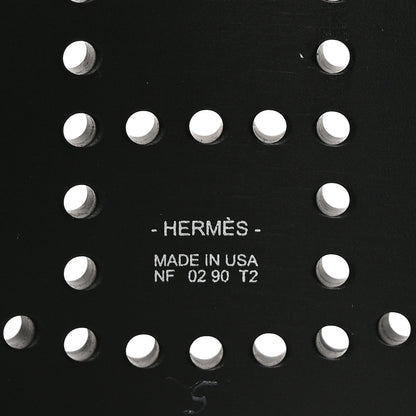 Hermes Aluminium Evelyne Sunset Cuff Bracelet T2 Black 4 of 4