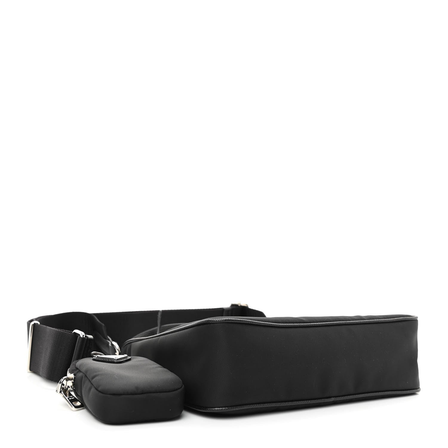 Prada Nylon Re-Edition 2005 Shoulder Bag Black 4 of 10