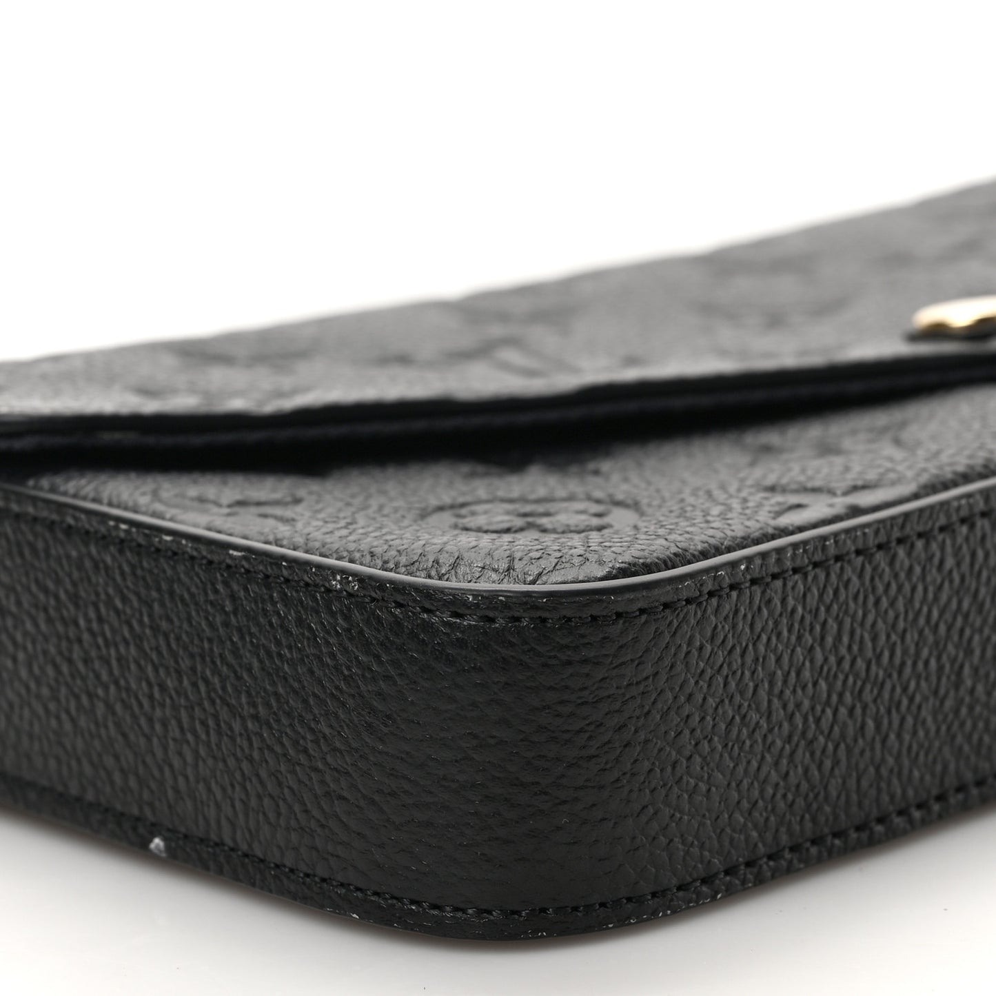 Empreinte Pochette Felicie Chain Wallet Black