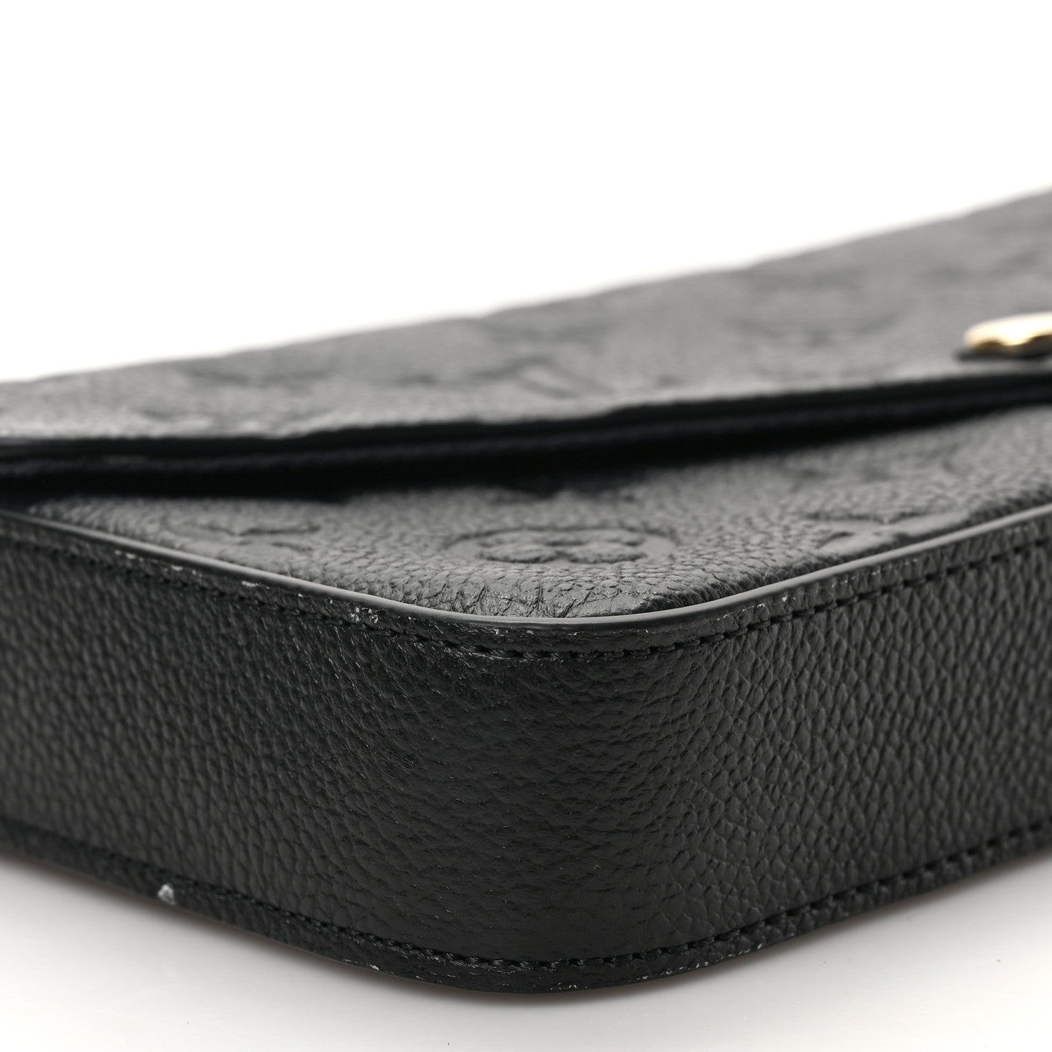 Louis Vuitton Empreinte Pochette Felicie Chain Wallet Black 9 of 10
