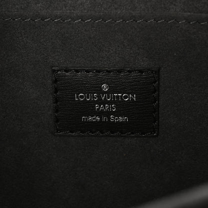 Louis Vuitton Denim Monogram Jacquard Dauphine MM Black 5 of 9