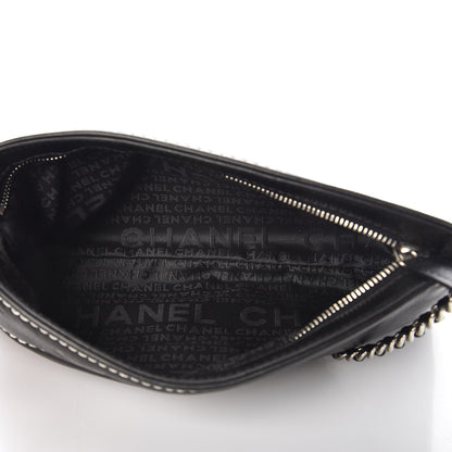 Chanel Lambskin Lax Pochette Black 5 of 7