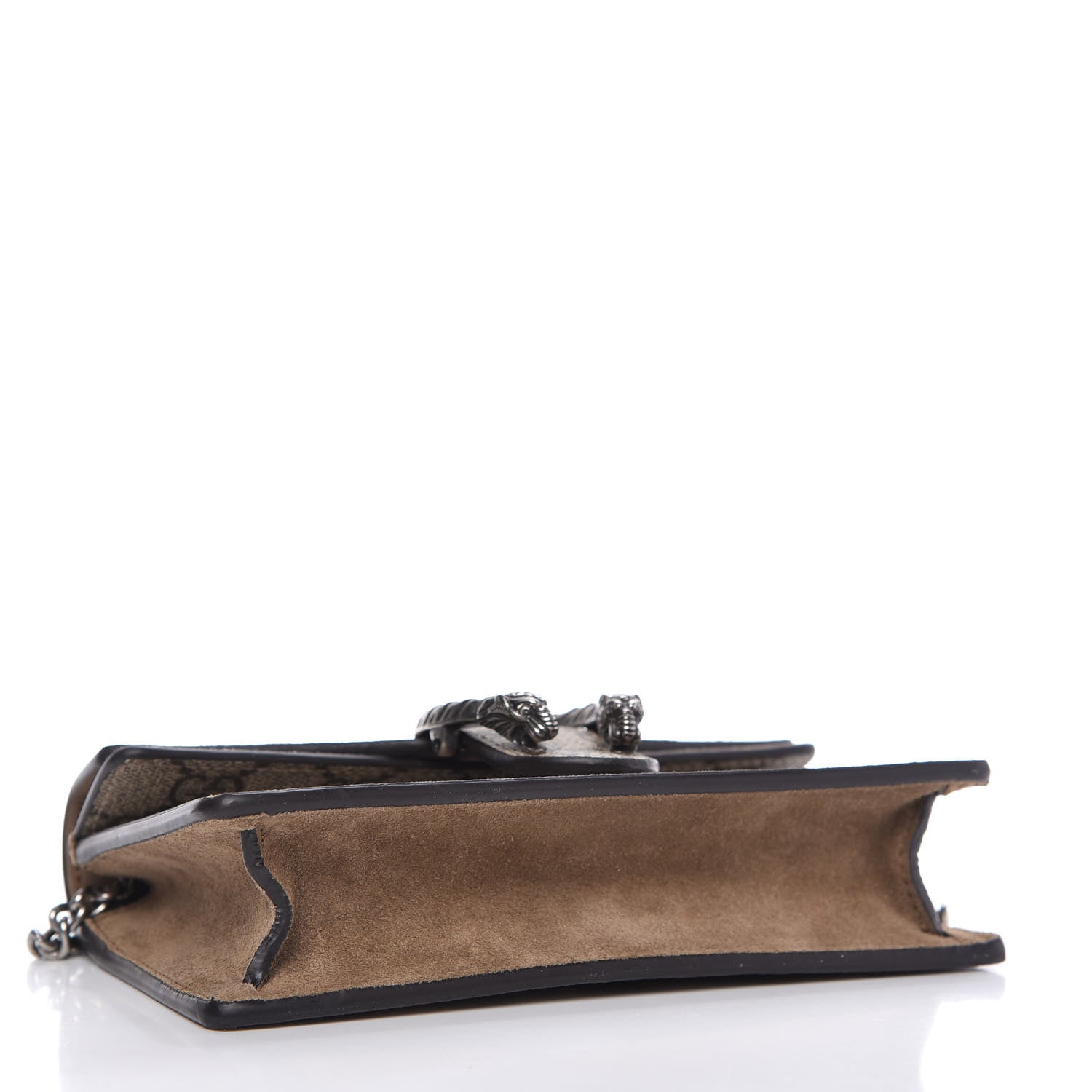 Gucci GG Supreme Monogram Super Mini Dionysus Shoulder Bag Taupe 4 of 9