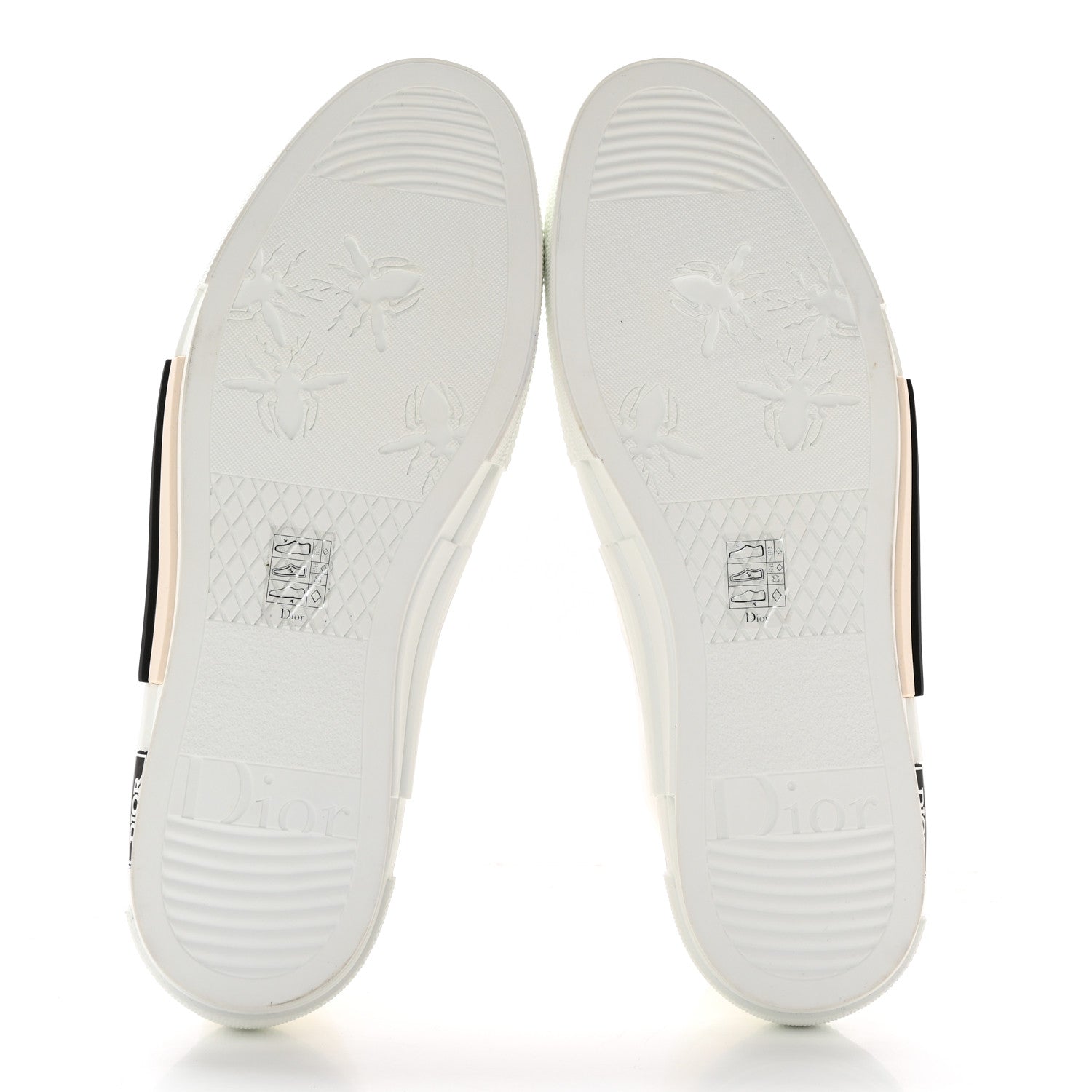 Christian Dior Canvas Mens B23 High Top Sneakers 45 White 6 of 13