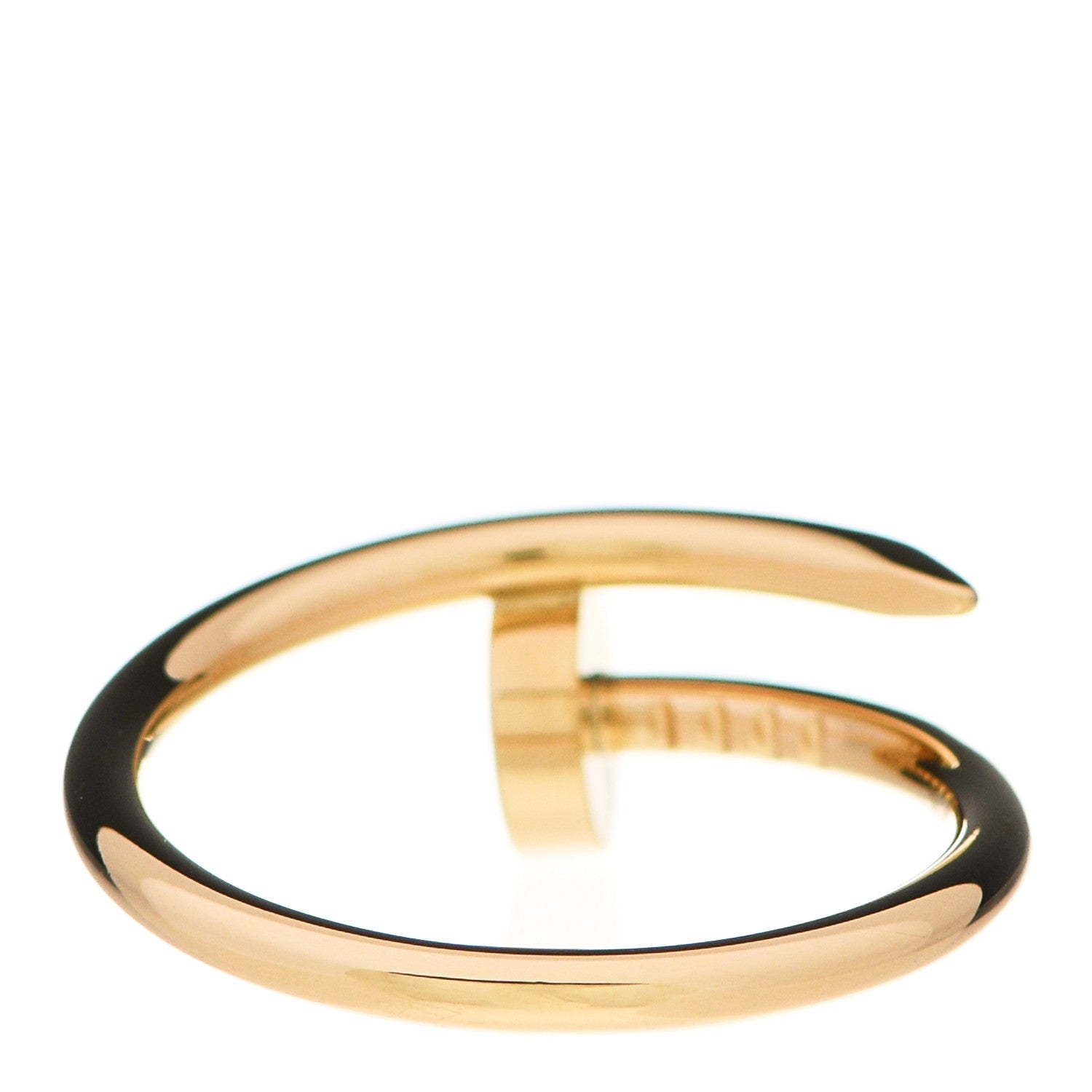Cartier 18K Yellow Gold Small Juste Un Clou Ring 50 5.25 3 of 6