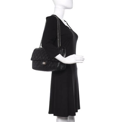 Chanel Aged Calfskin Quilted 2.55 Reissue 227 Flap Black 2 of 12