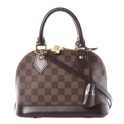 Louis Vuitton Damier Ebene Alma BB 1 of 12