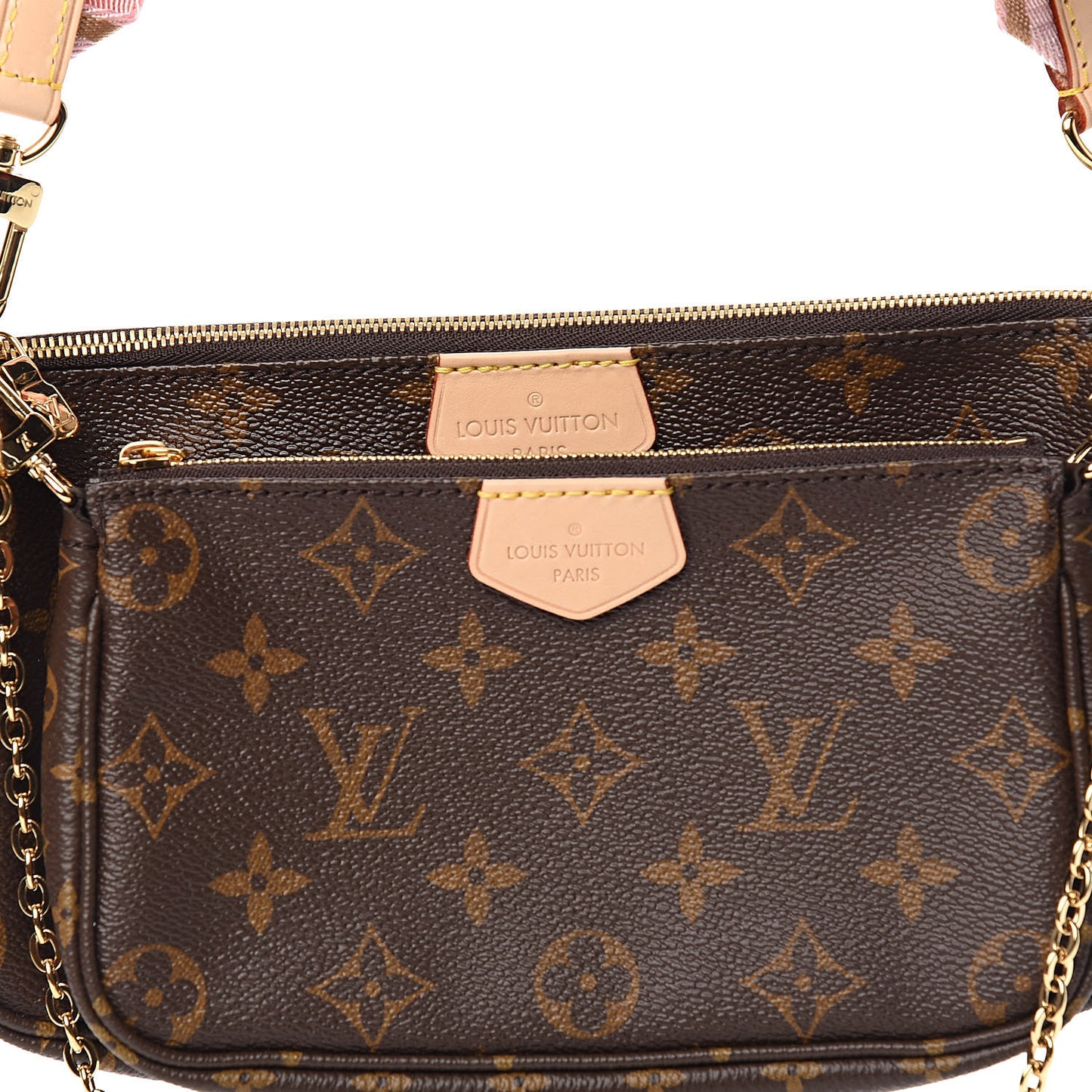 Monogram Multi Pochette Accessories Rose Clair