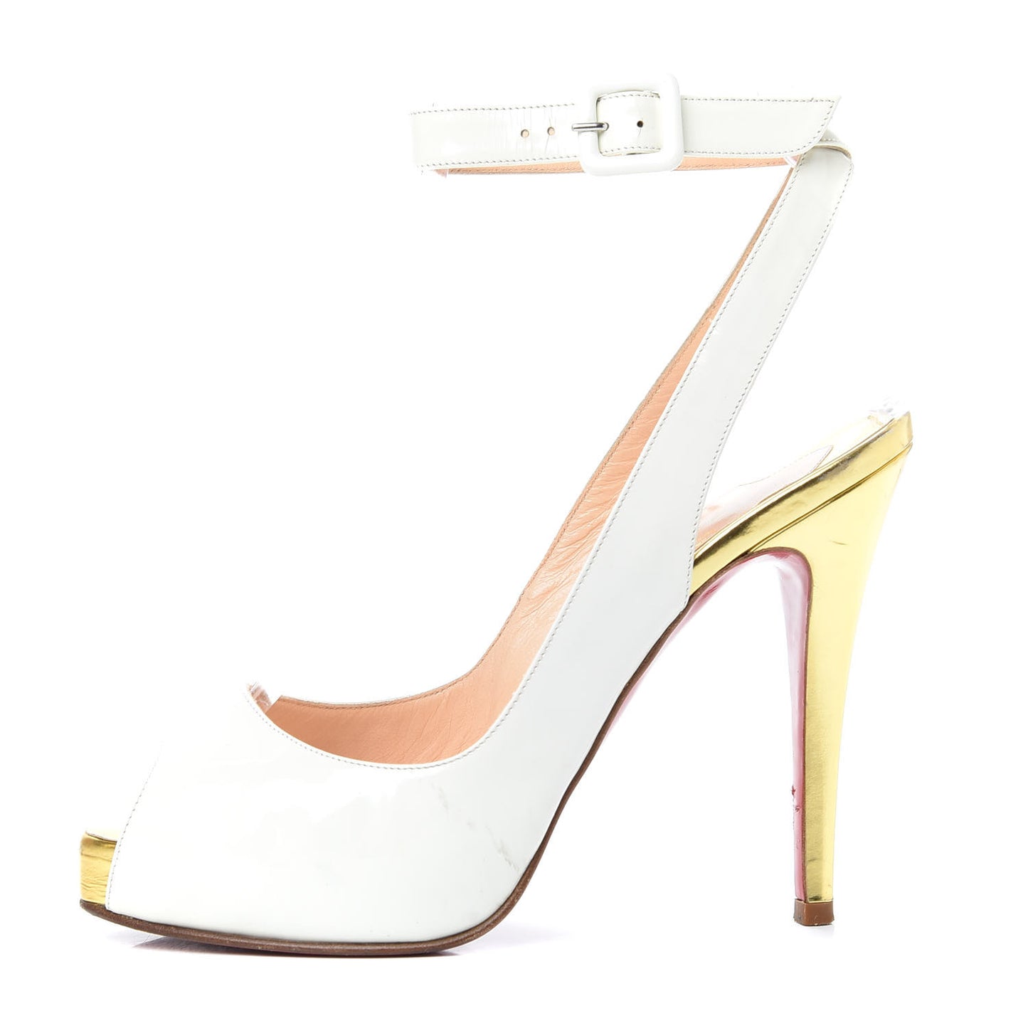 Patent Privatitia Pumps 36 White