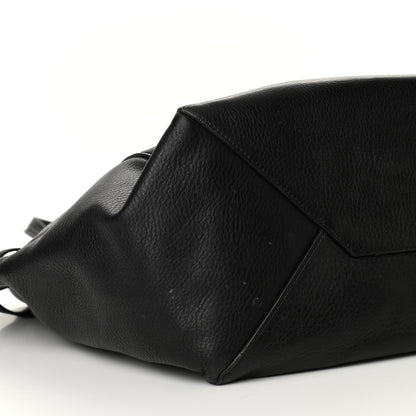 Celine Soft Grained Calfskin Small Belt Cabas Phantom Black 9 of 12