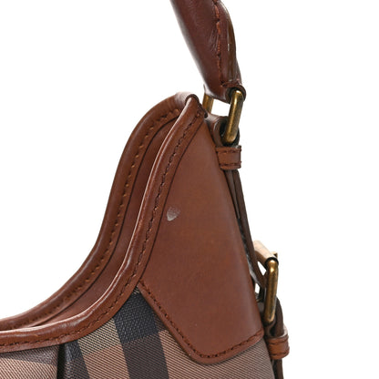 Burberry Smoked Check Brooklyn Hobo Tan 10 of 10