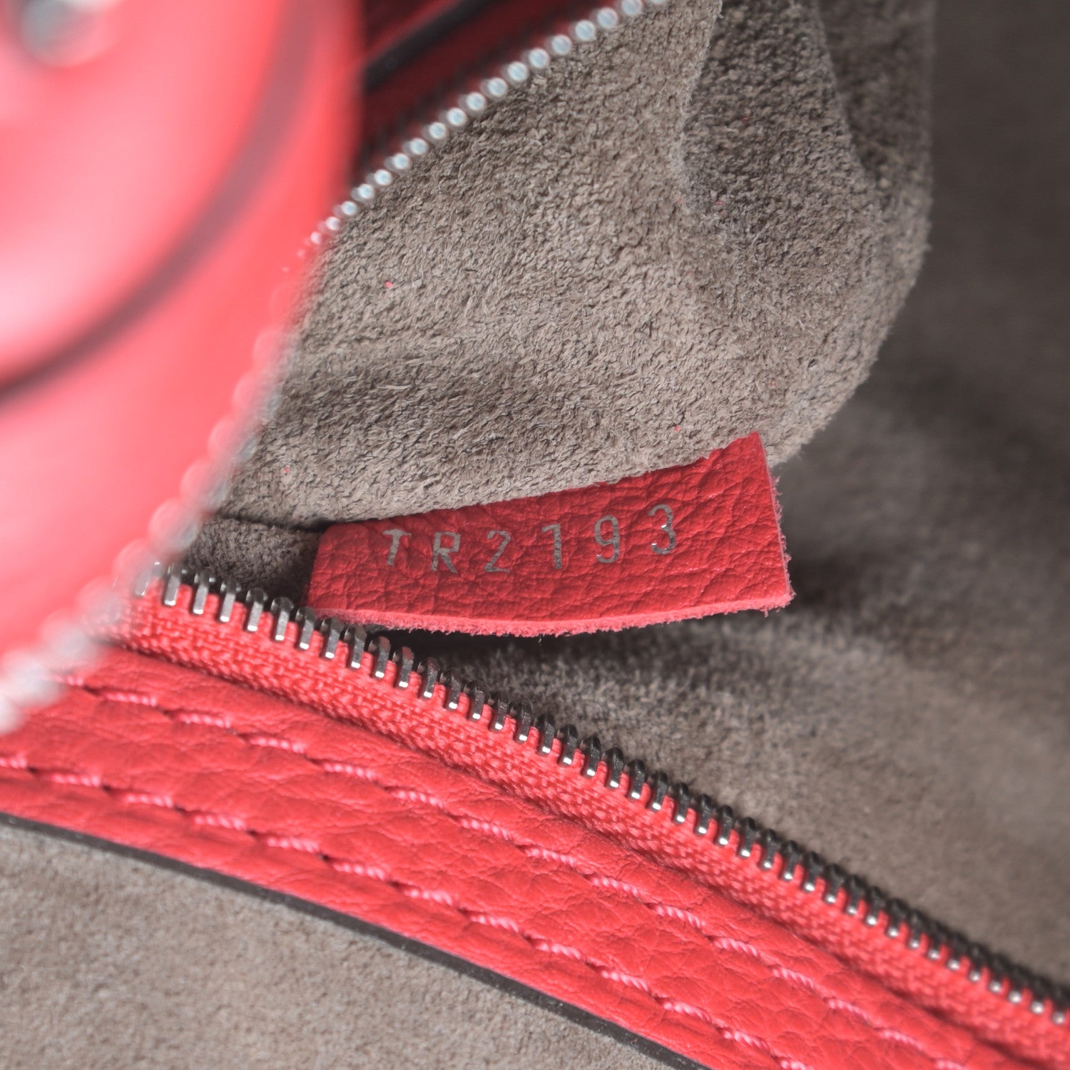 Louis Vuitton Veau Cachemire SC Bag BB Cherry 7 of 14