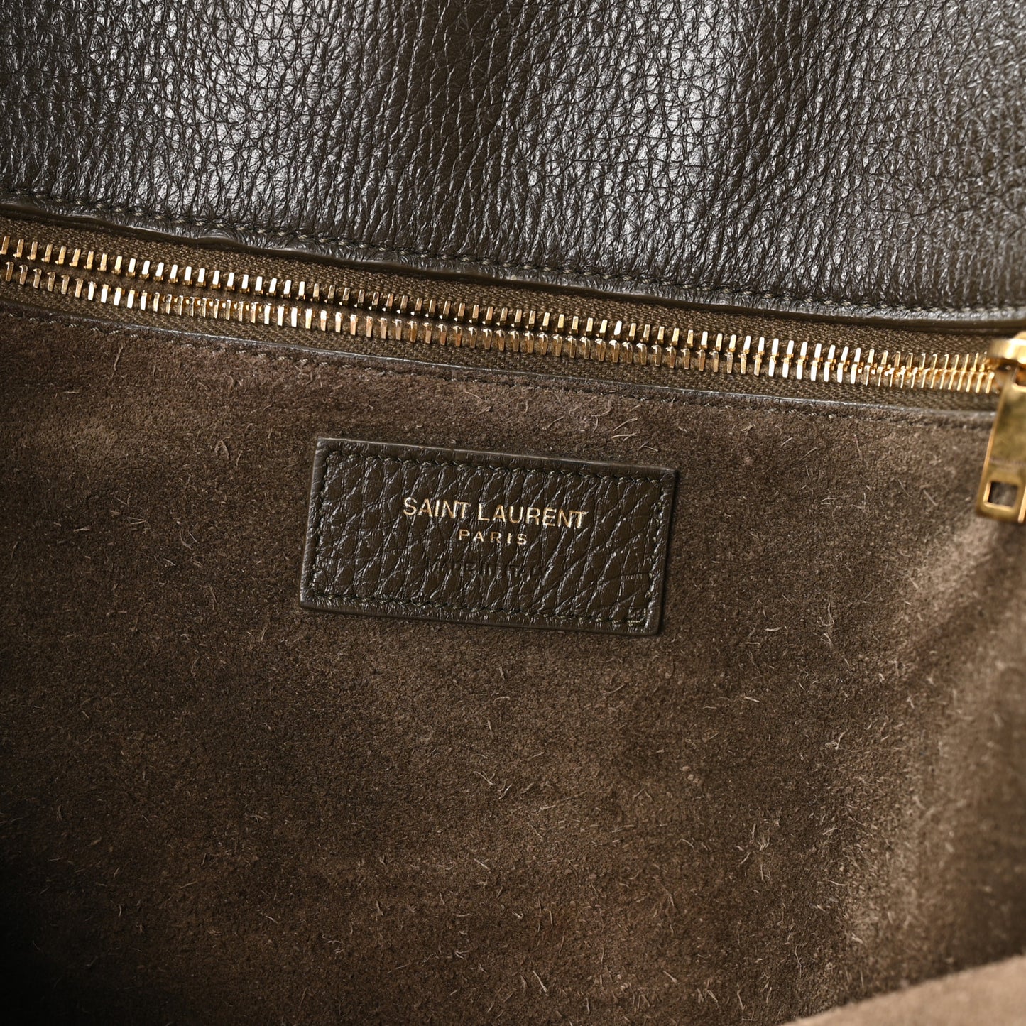 Grained Deerskin Bea Tote Musk