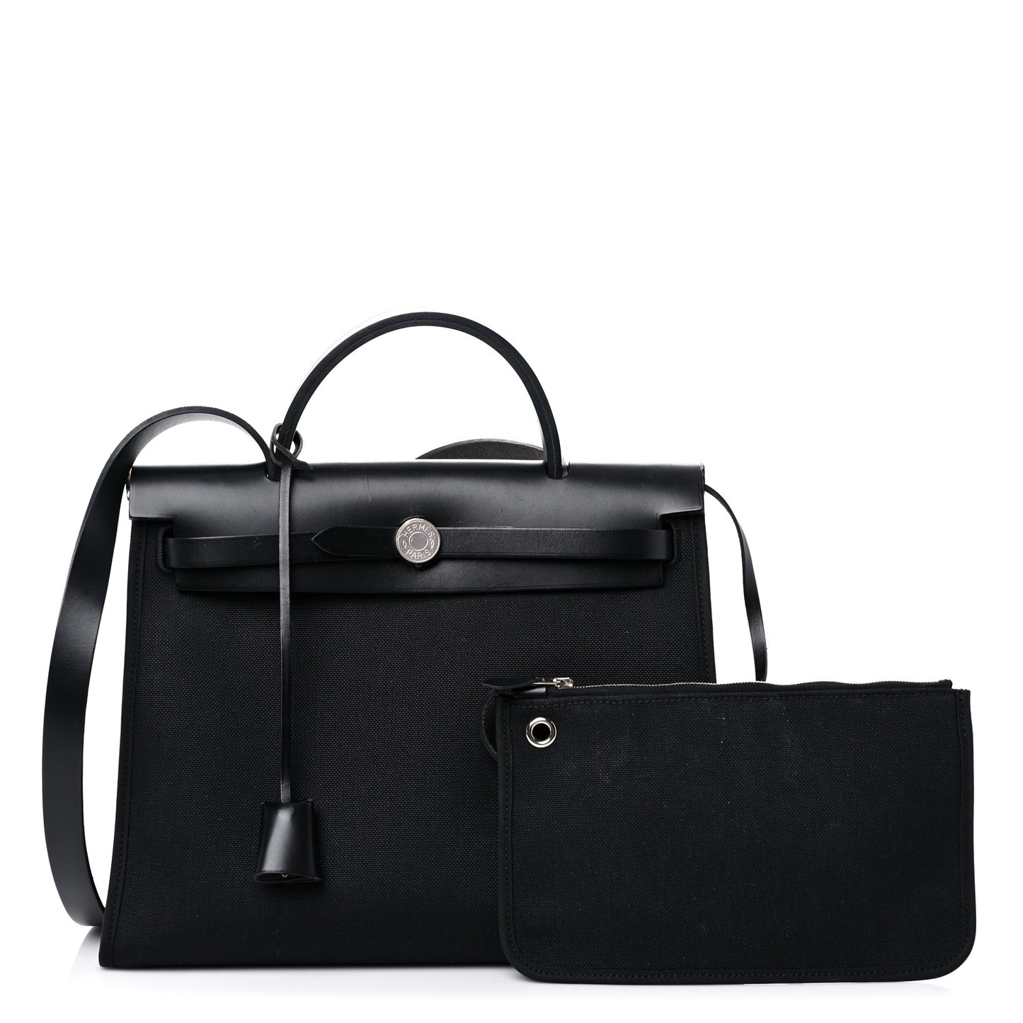 Military Toile Vache Hunter Herbag Zip PM 31 Black