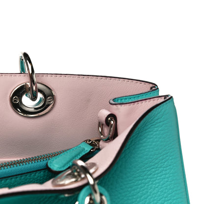 Christian Dior Bullcalf Medium Diorissimo Tote Turquoise 15 of 15