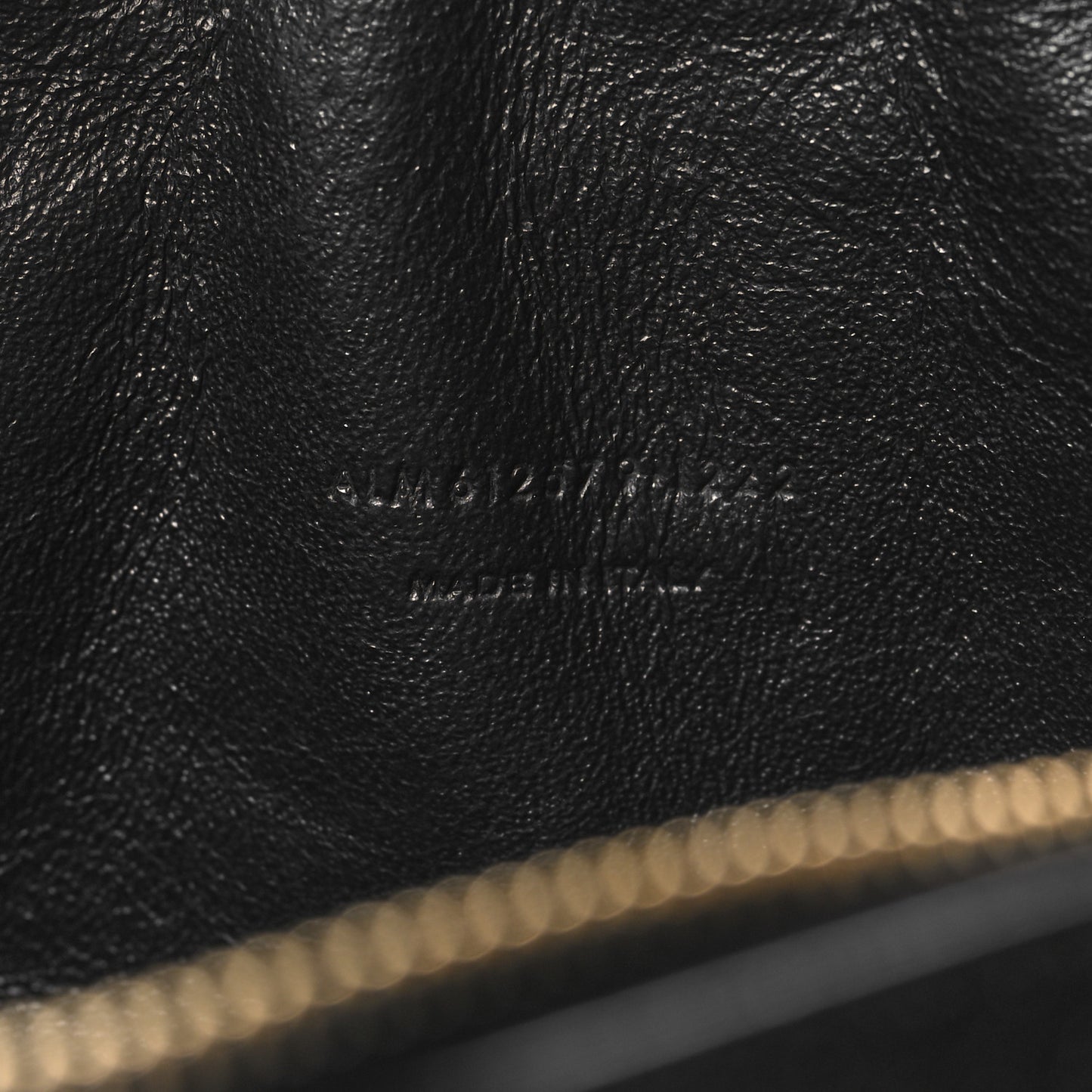 Grain De Poudre Matelasse Monogram Mini Lou Camera Bag Black