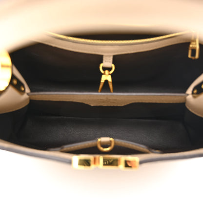 Louis Vuitton Taurillon Capucines PM Galet 5 of 10