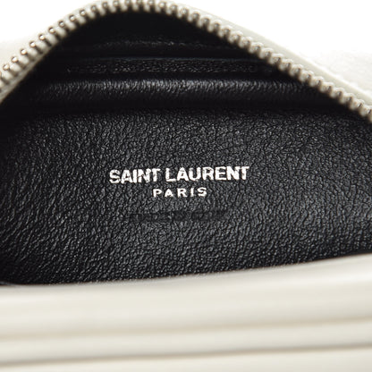 Saint Laurent Nappa Monogram Blogger Bag Icy White 6 of 8