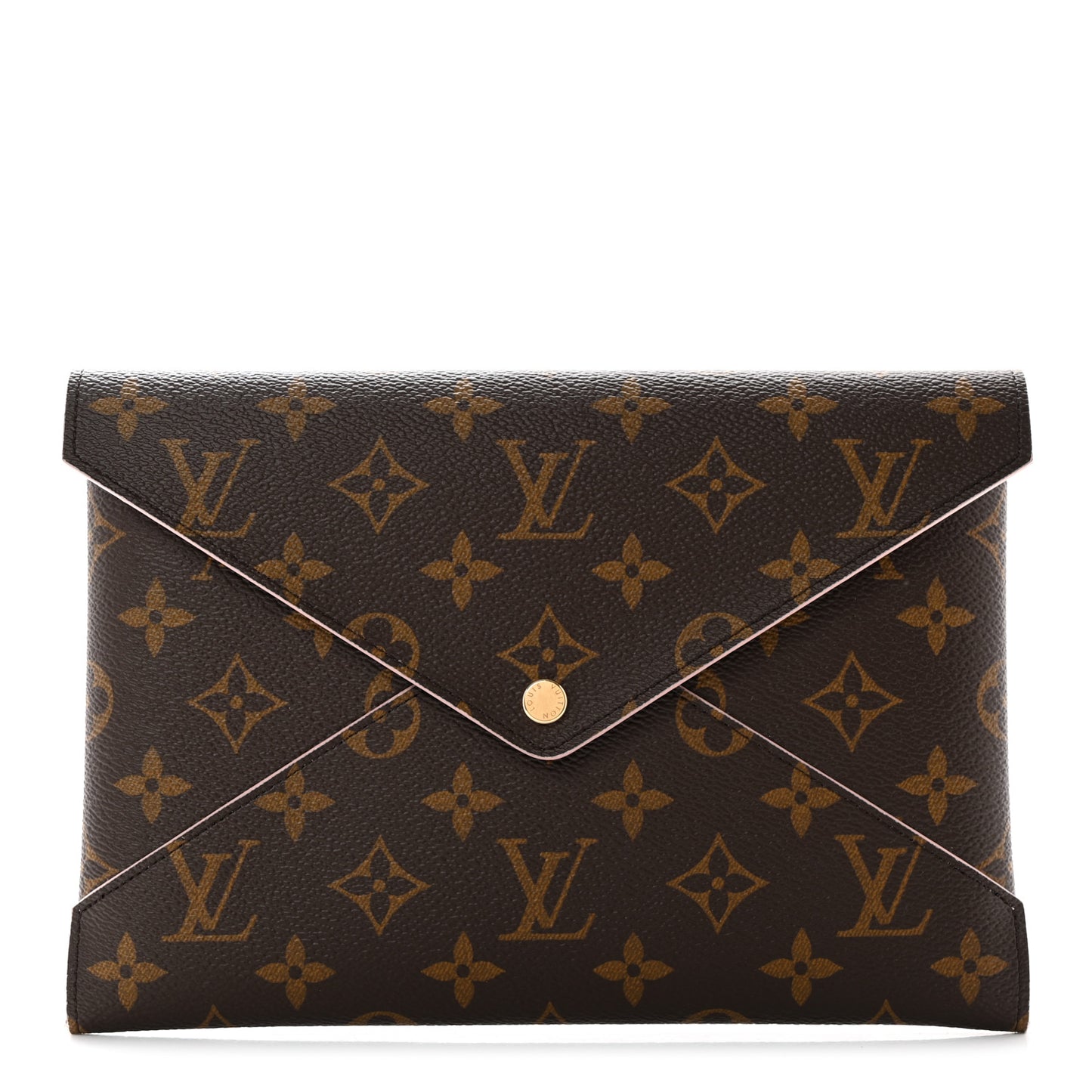 Monogram Large Kirigami Pochette Insert Rose Ballerine