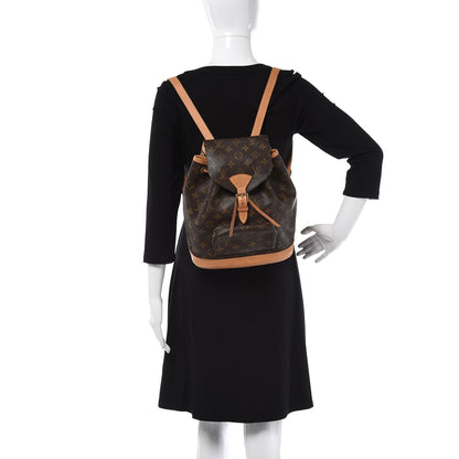 Louis Vuitton Monogram Montsouris MM Backpack 2 of 12