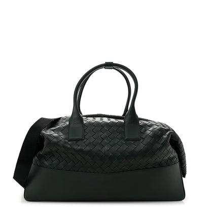 Bottega Veneta Nappa Intrecciato Travel Duffel Bag Raintree 1 of 13