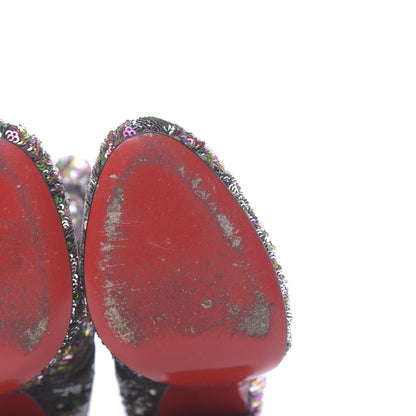 Christian Louboutin Paillettes Moulamax 100 Booties 36.5 Multicolor 9 of 12