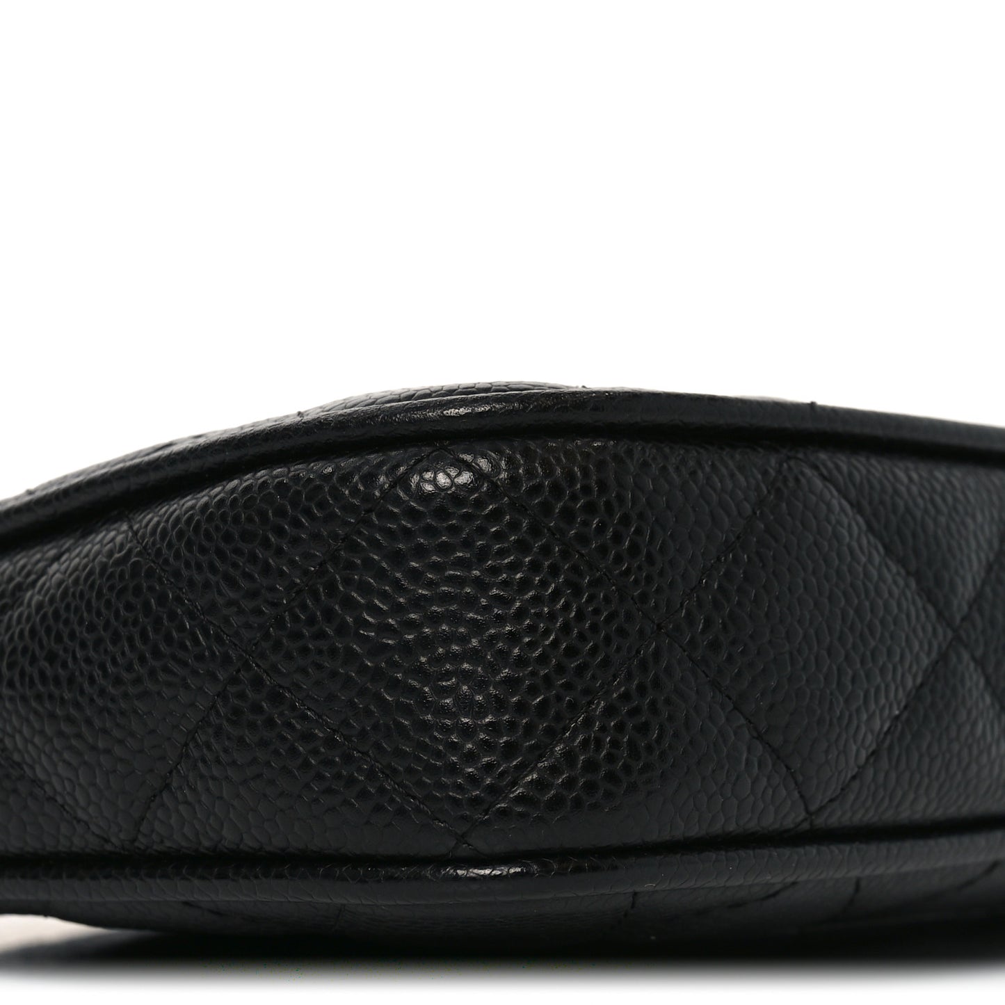 Caviar Quilted Timeless CC Shoulder Bag Black