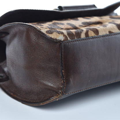 Dolce & Gabbana Pony Hair Shoulder Bag Leopard 7 of 18
