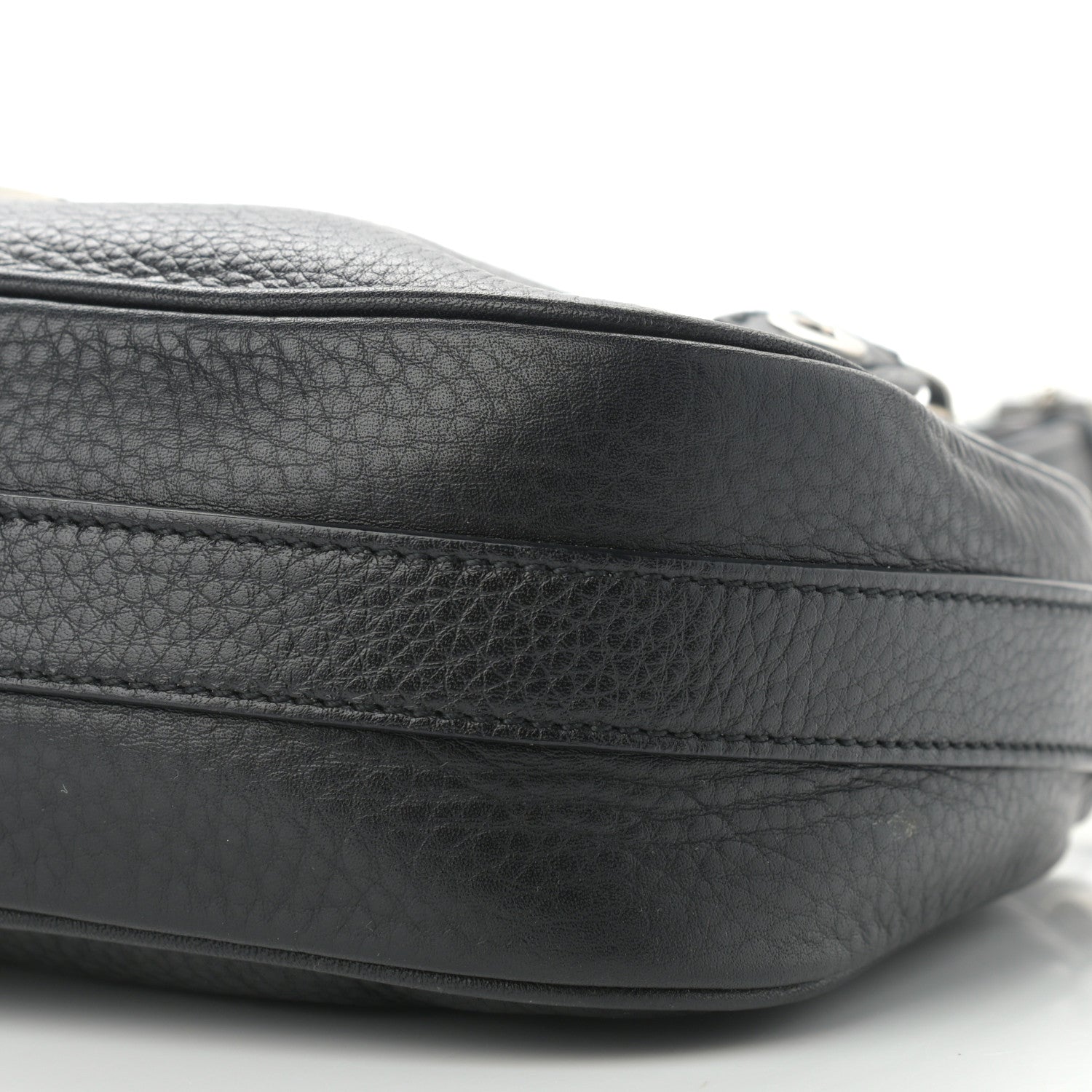 Christian Dior Calfskin Shoulder Bag Black 9 of 9