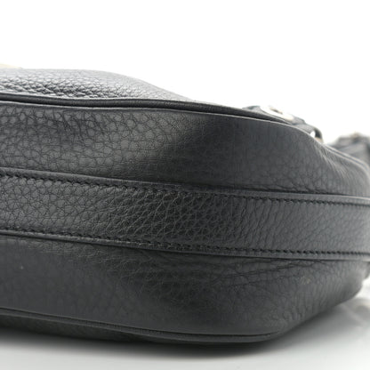 Christian Dior Calfskin Shoulder Bag Black 9 of 9