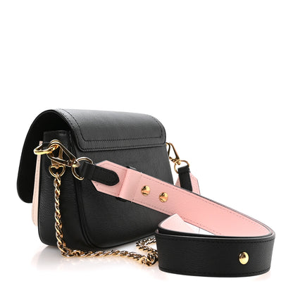Louis Vuitton Grained Calfskin Lockme Tender Black 2 of 9