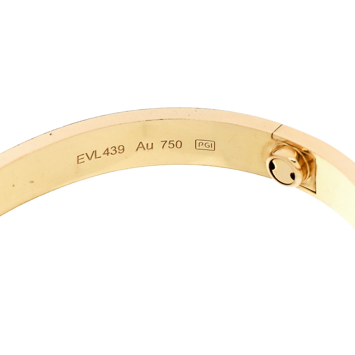 Cartier 18K Yellow Gold LOVE Bracelet 16 7 of 9