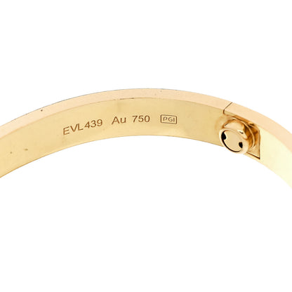 Cartier 18K Yellow Gold LOVE Bracelet 16 7 of 9