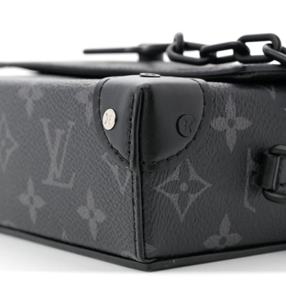 Louis Vuitton Monogram Eclipse Steamer Wearable Wallet 9 of 10