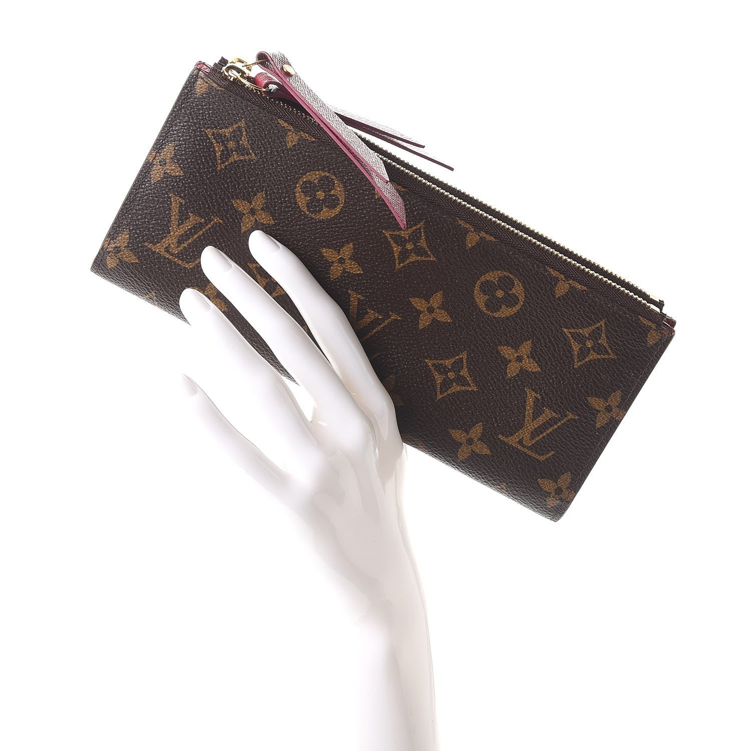 Louis Vuitton Monogram Adele Wallet Fuchsia 2 of 8