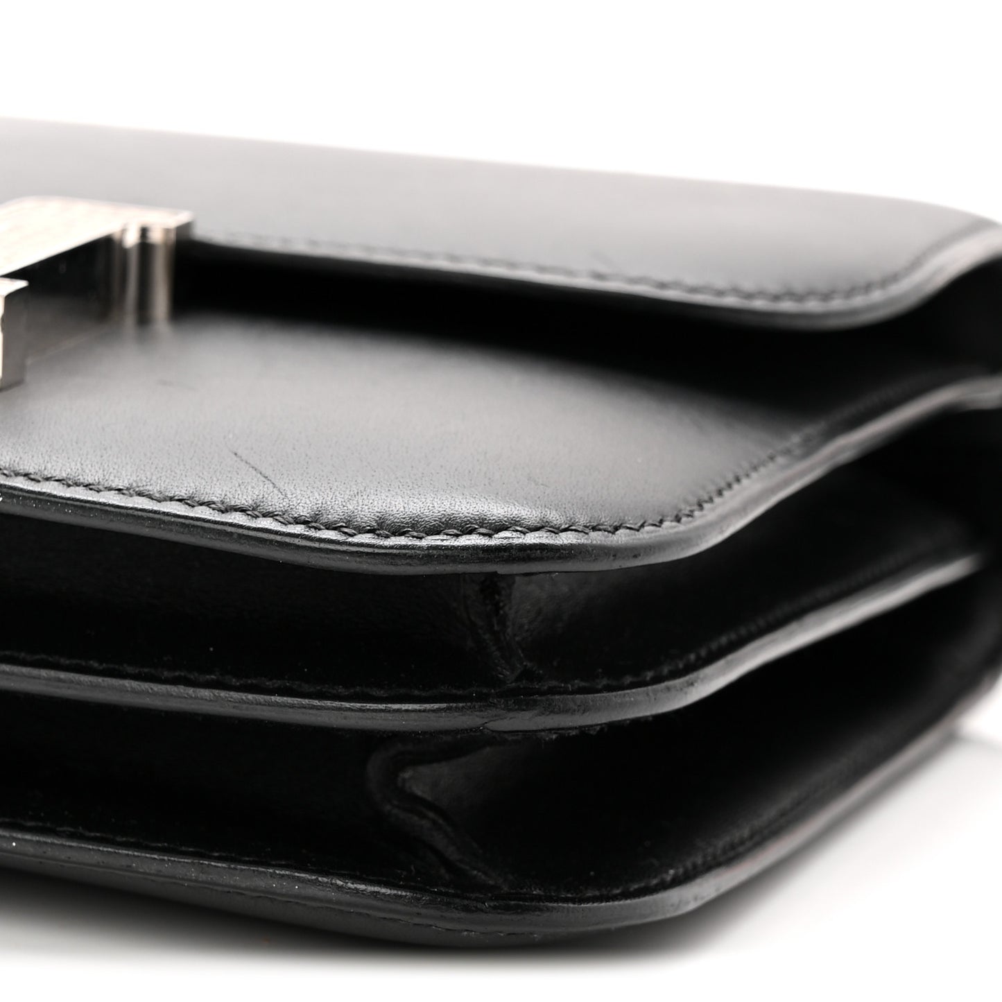 Veau Monsieur Lizard Constance 18 Black Ombre