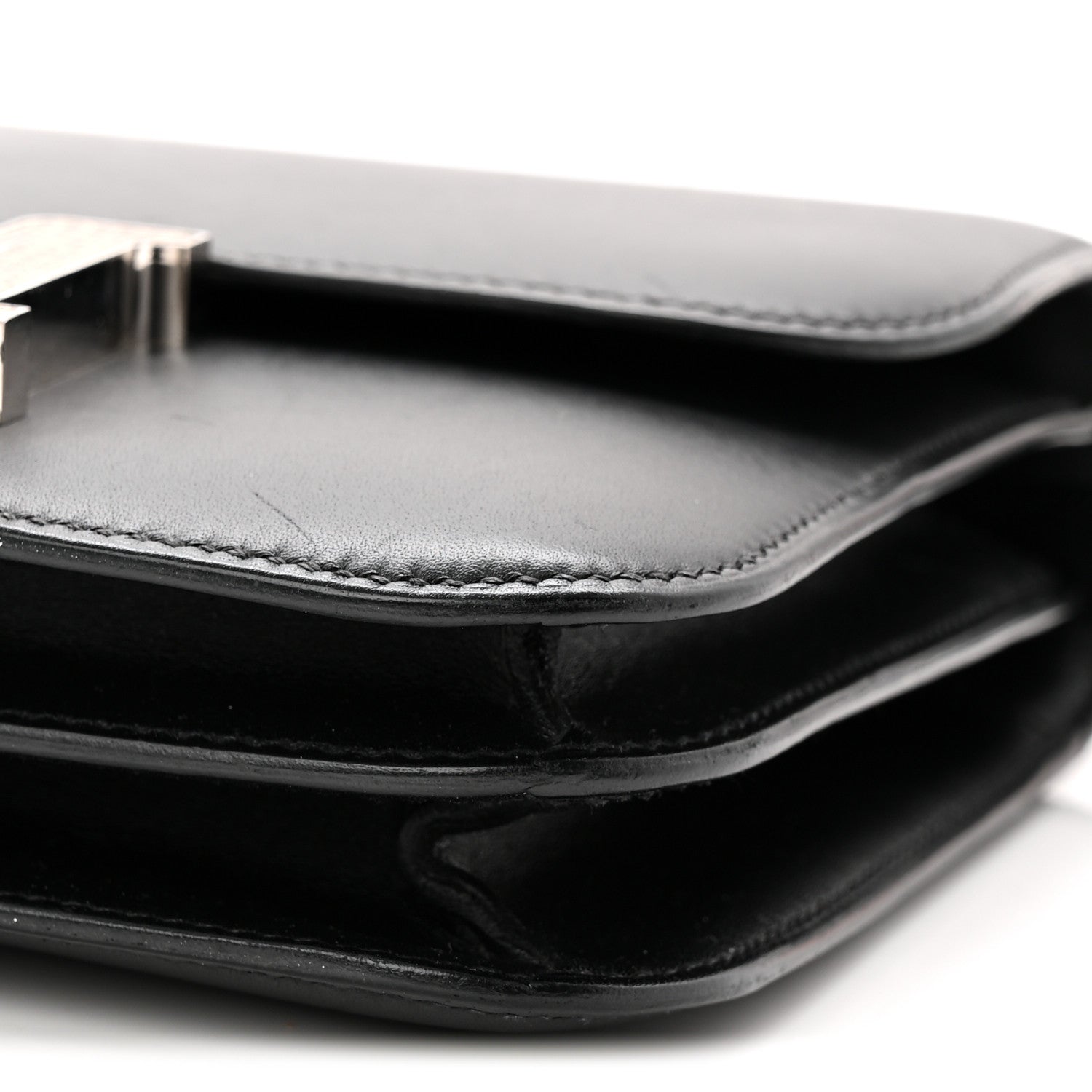 Hermes Veau Monsieur Lizard Constance 18 Black Ombre 10 of 13