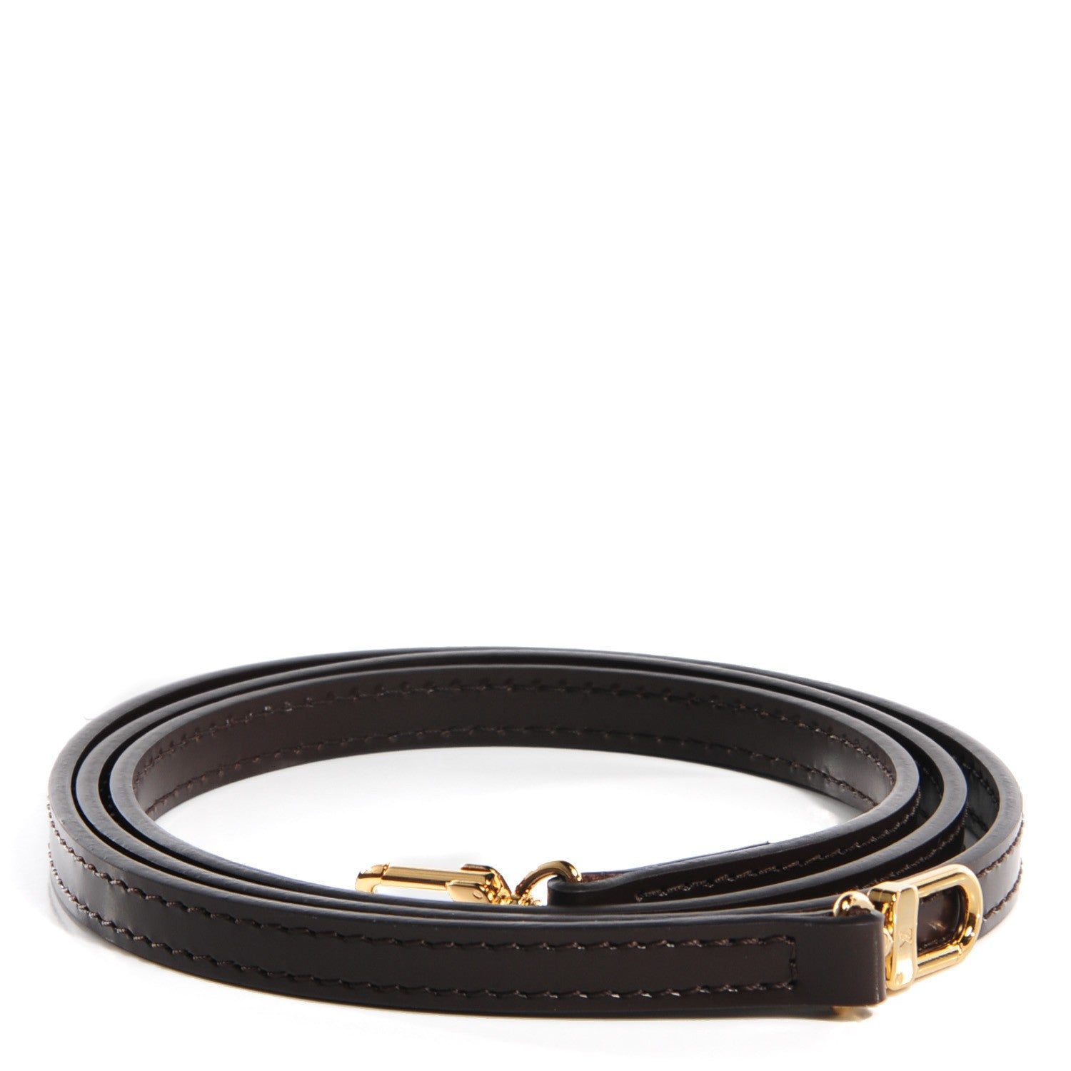 Louis Vuitton Calfskin Shoulder Strap Brown 1 of 4
