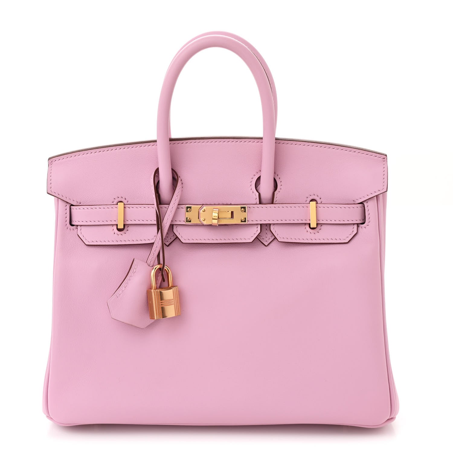 Hermes Swift Birkin 25 Mauve Sylvestre 1 of 12