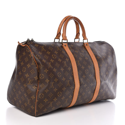 Louis Vuitton Monogram Keepall 50 4 of 14