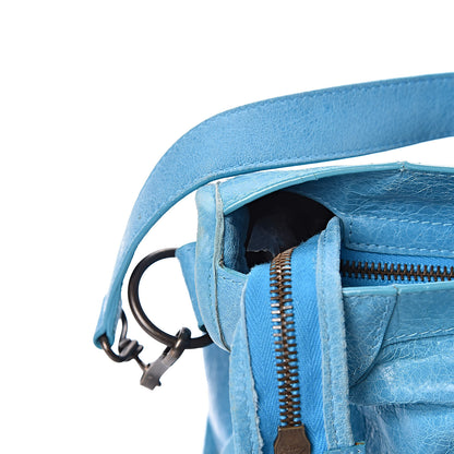 Balenciaga Agneau Classic Hardware City Bleu Paon 27 of 27
