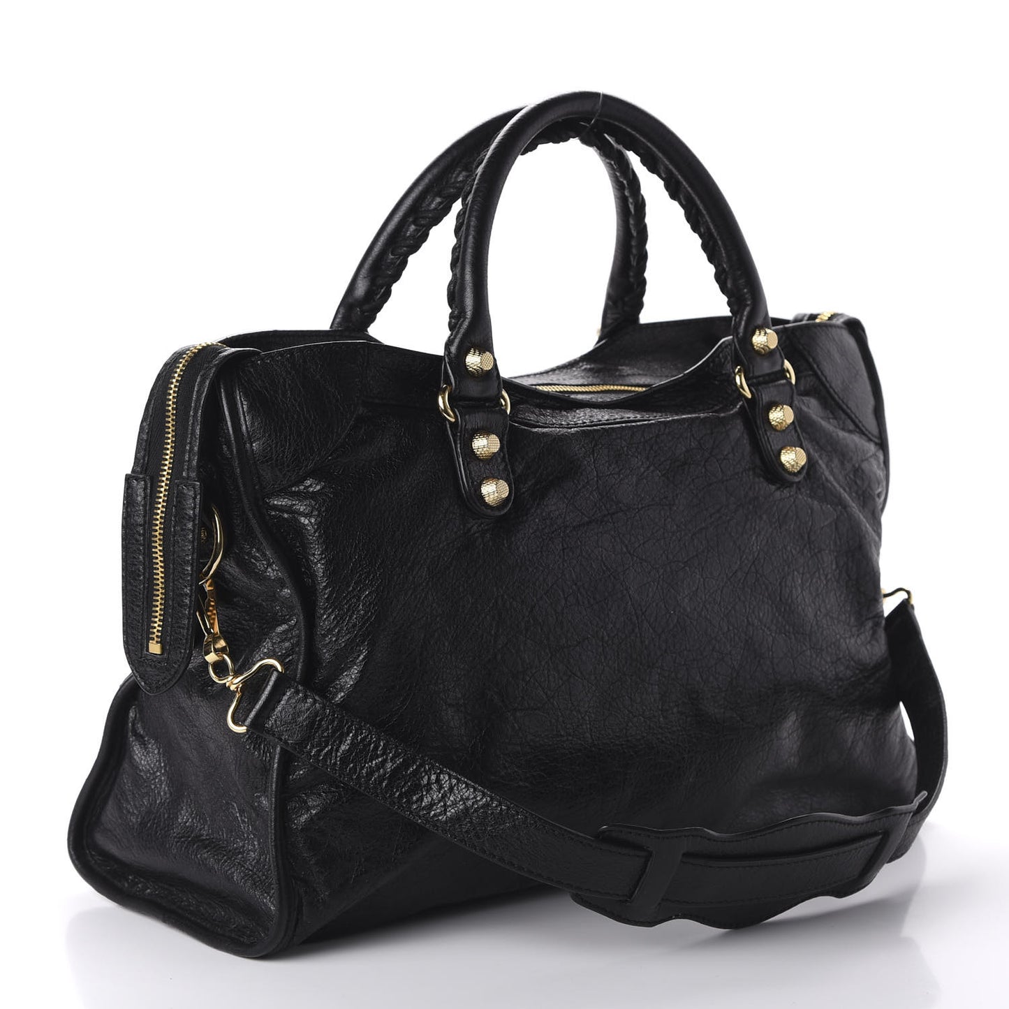 Agneau Giant 12 Gold Hardware City Black