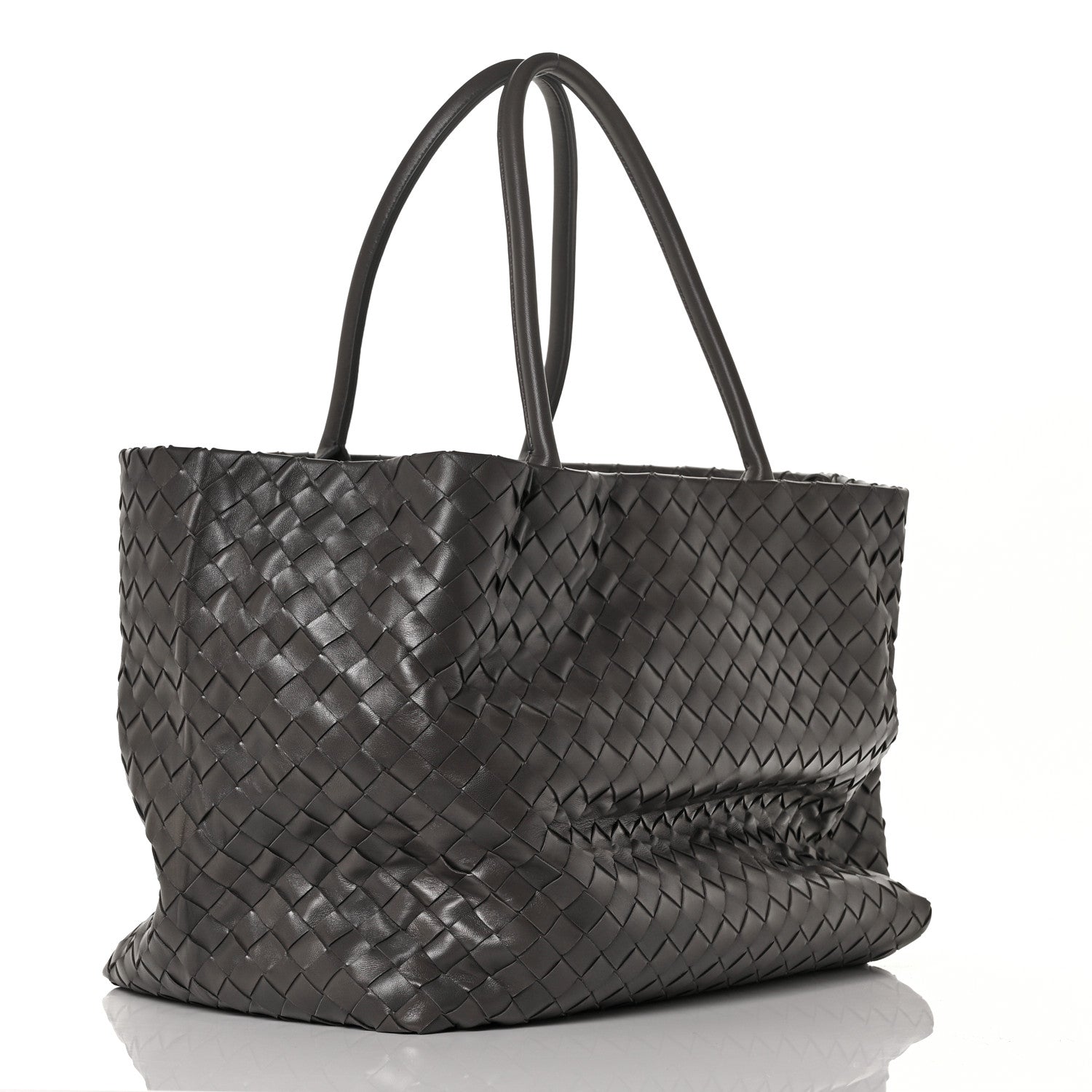 Bottega Veneta Nappa Intrecciato Tote Light Grey 3 of 8