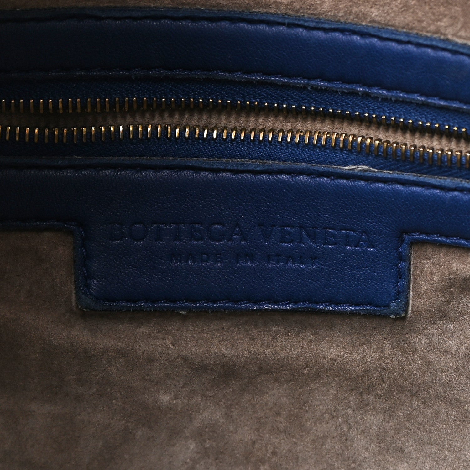Bottega Veneta Nappa Intrecciato Large Veneta Hobo Baltic Blue 3 of 11
