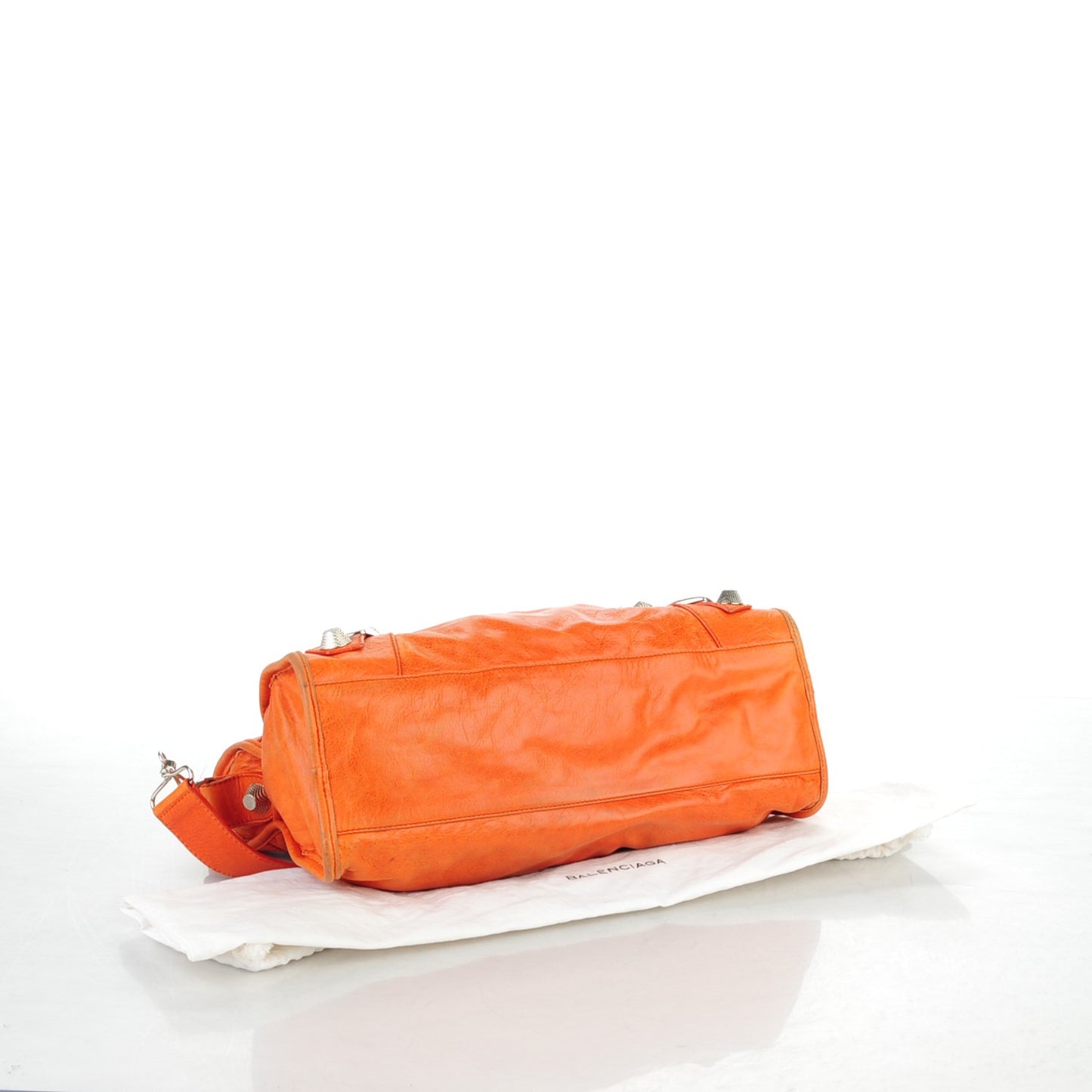 Agneau Giant 21 Silver Hardware City Mandarine