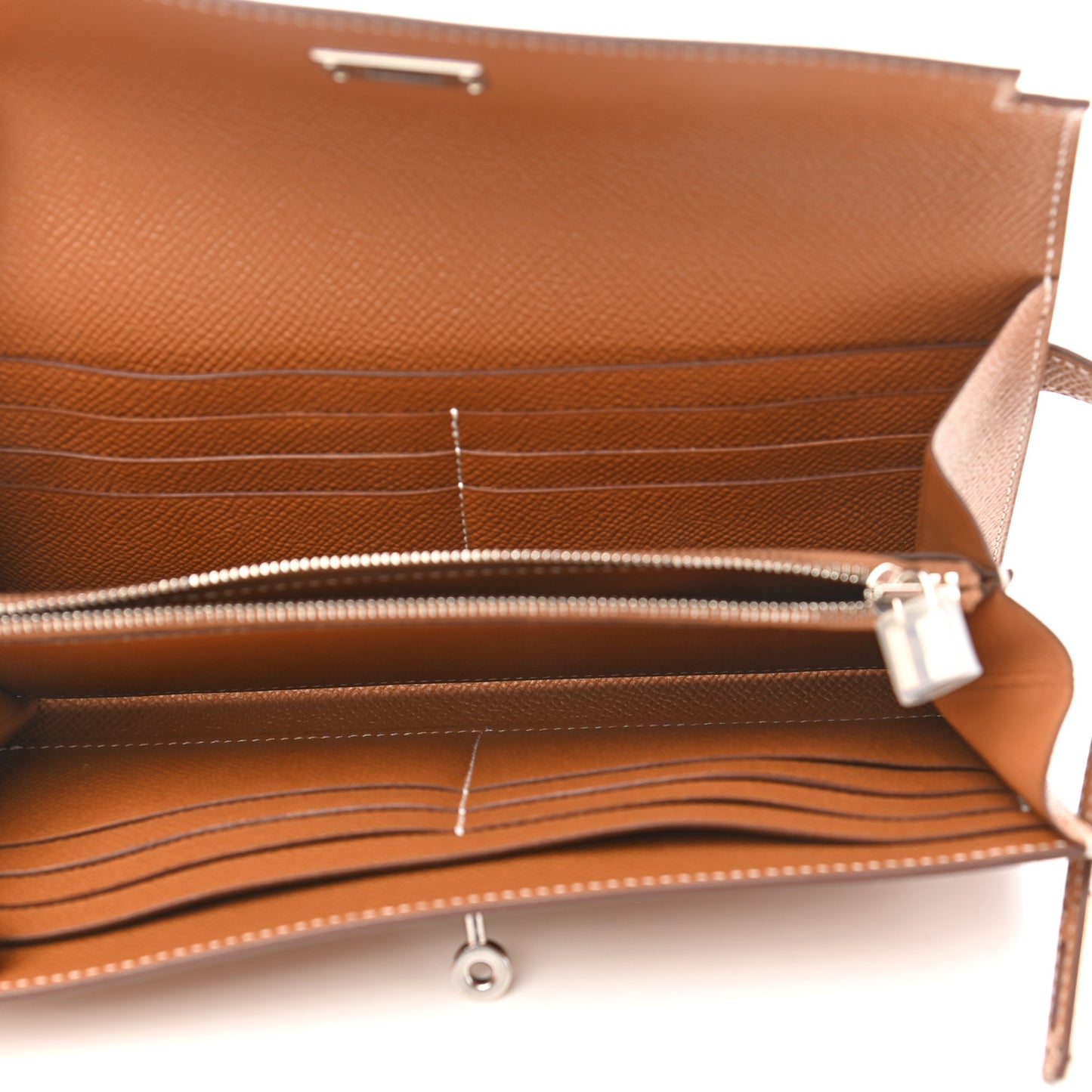 Epsom Kelly Longue Wallet Gold