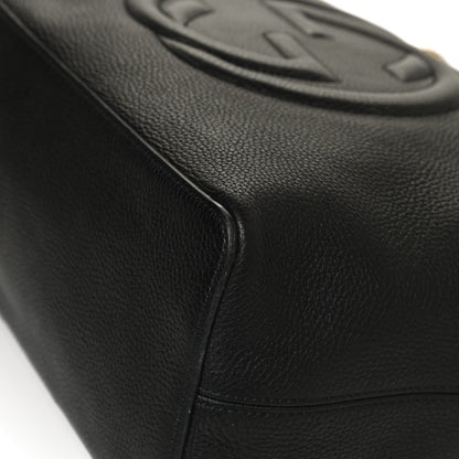 Gucci Pebbled Calfskin Large Soho Hobo Black 12 of 15