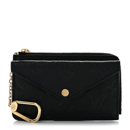 Louis Vuitton Empreinte Recto Verso Card Holder Black 1 of 7